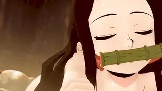 Nezuko Gets Fucked Hard - Hardcore Fuck