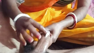 Desi InduSonali Bhabhi kissed by her brother-in-law with hard cock