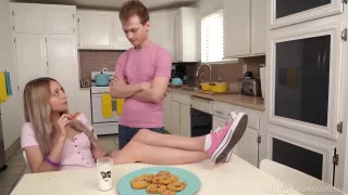 Gives Stepbro A Deepthroat Blowjob With Lily Larimar