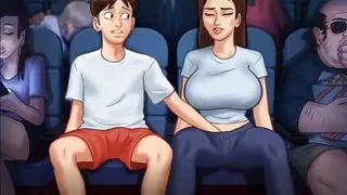 Summertimesaga Midnight Ride with Babe- (jenny's Route)part 93