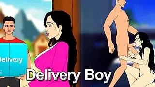 Virgin girl fucked by delivery boy and squirted