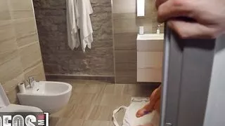 MOFOS - Lutro Catches His Girlfriend Katrin Tequila Pleasuring Herself And Swiftly Joins Her For A Steamy Fuck Session