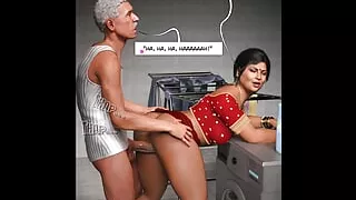 Masala Moments - Chapter 3 - Paru let her father-in-law to fuck her in doggy style