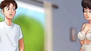 Helen New Corset - Summertime Saga - Gameplay