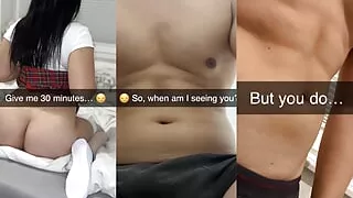 A Snapchat story about how a mature wife cheats on her husband with someone new.