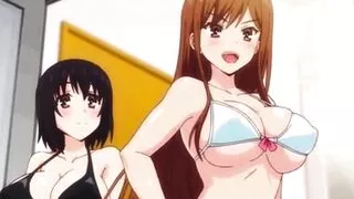 My Stepsisters Rush On Me While I Was Naked In the Bathroom - Hentai