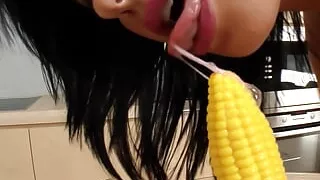 Is the corn on the cob better than my giant dildo