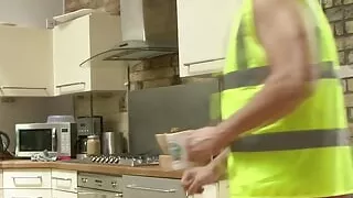 He works a lot and his body needs a rest, so his fucker is