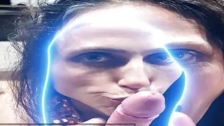 Big N Sexy Britney - Cumshot and Facial Slideshow - Blowjob