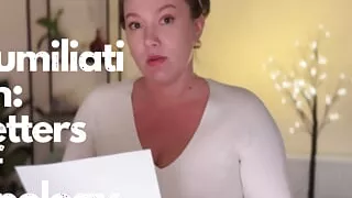 Punishment Fantasies -Writing Apology Letters