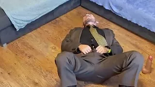 Suited Men Gets Fucked by the Sexmachine