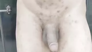 Daddy cumshot outdoor