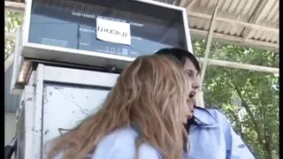 Young Brunette with Big Nipples Ass Fucked and Cumshot in Mouth by Big Amateur Cock