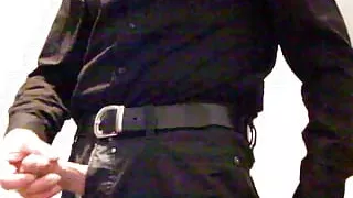 Handjob in the toilets