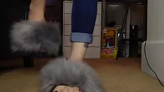 Get Lost in the Fantasy of Fury Slides Caressing Your Cock