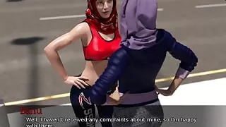 Life in Middle East 9 Banu and Hicran Took a Shower Together