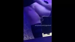 whiteboy slams his hole with BBC dildo