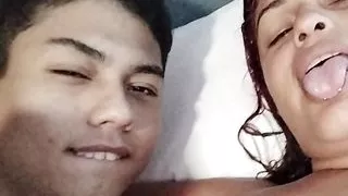 the mother of my young neighbor is very angry because he escaped the college to fuck me