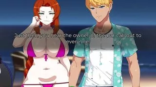 Vulgar Reverie. Cuckold Husband Watches His Hot Wife with Another Man on the Beach He Got Blue Balls - Episode 16