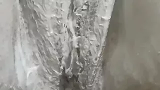 Massaging sister-in-law's pussy