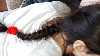 I eat my stepmom's pussy and masturbate my pussy