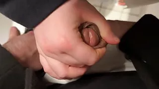 Risky jerking off in well-known furniture store - were we caught?