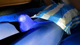 It fills me with pleasure to cum with clothes so tight to my body