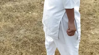 Indian School Caught With Boyfriend In Jungle And Punished As Hard Fuck By Black Indian Guy