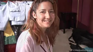 Hairy woman Isabel loves giving an interview - WeAreHairy