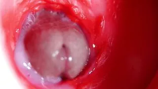 Nice big head slides inside best friend's sweet shiny hole!