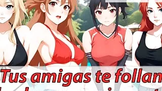 JOI AnaI ASMR. Prepare your best toys. Several Spanish voices!