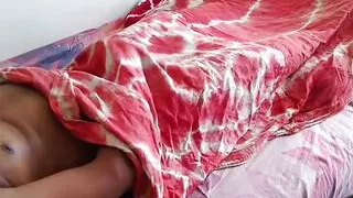 Stepsister Caught her Stepbrother&#039;s masturbation under blanket & start fucking