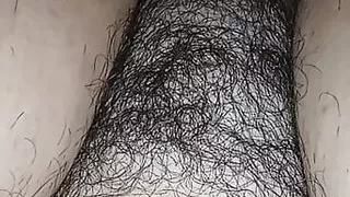 Cumming in chubby friend's hairy pussy