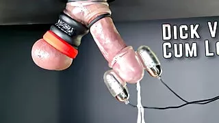 Cockhead Vibrator Toy Edgeplay & Cum Milking Hands Free