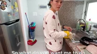 My Boss Demands That I Complete My Tasks and She Gets Hot