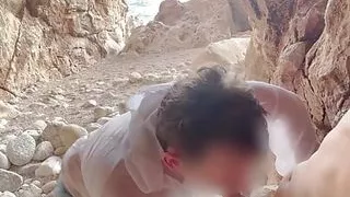 Fucking with BF on the beach!