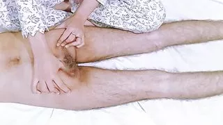 Indian Village Girl Handjob Fingering Big Cock Massage With Anal Fingering Boyfriend Viral MMS