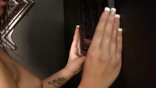 Hot Venice gets her mouth filled with huge cock and cum