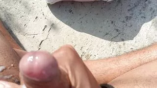 Massage my hard dick with my spa after masterbate at very beautifully nude