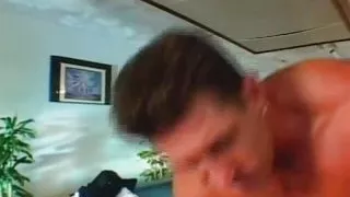 Blonde Babe Gets Rough Fuck From a Massive Man on the Pool Table