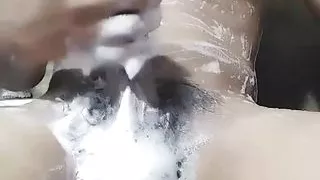 Jerking off Before Taking a Shower