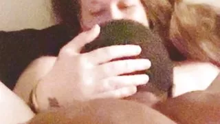 She gets her pussy eat and then decides to gives a blowjob