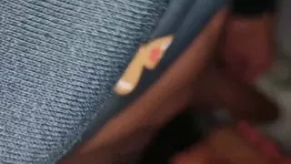 Handsome passerby in a shopping mall sucks a man's huge cock toilette with cum!