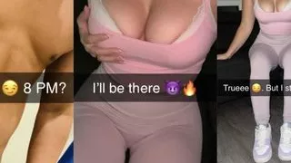 Gym Instructor Stretches Out Wife and Makes Her Cheat on Her Husband On Snapchat