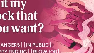 Masseuse gets so horny she sucks off her client  Sloppy deepthroat in public  Happy ending