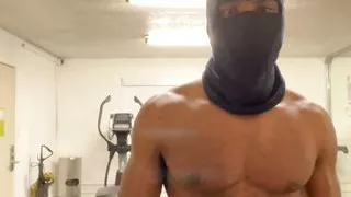 Keeping my biceps toned for the lovely ladies!