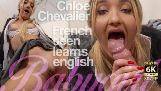 French Schoolgirl Learning English - Part III