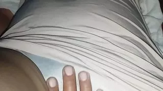 Bumigay ako sa himas ni kumpare