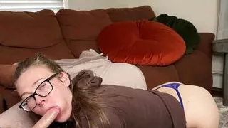 Hoodie Tongue Slithering Head Third POV part 2