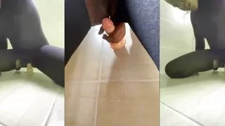 Shower Dildo Fuck and Pee